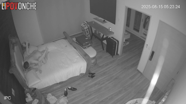 Nobody realized a secret camera was fixed behind the curtain