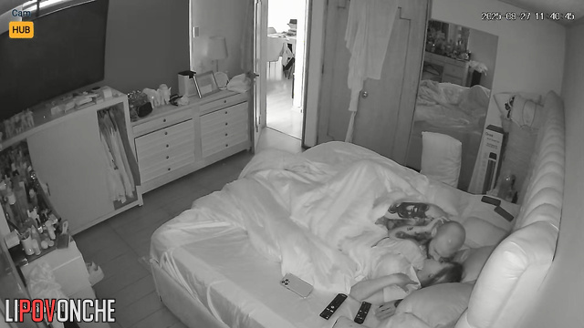 Tattooed couple was blind to the fact their sex was monitored by others