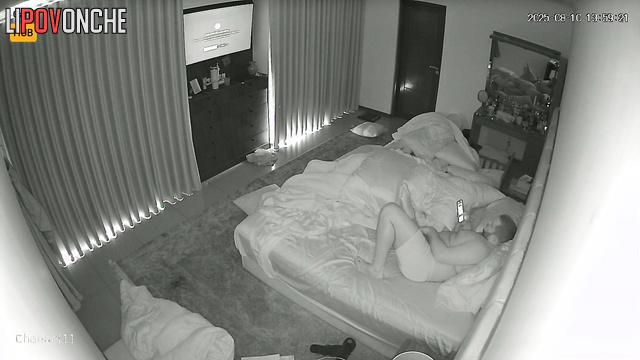 Luxurious milf put on her best sexy lingerie for sex with a real man