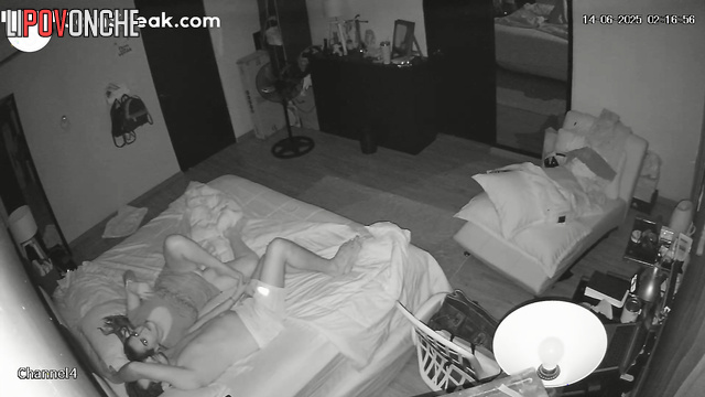 After returning from a fun party, the couple had relaxing sex