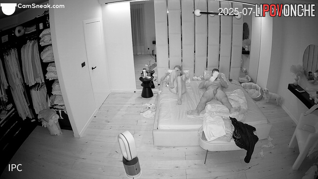 Couple had no idea that their enemy installed a camera in their room