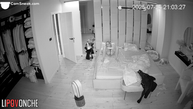 Couple had no idea that their enemy installed a camera in their room