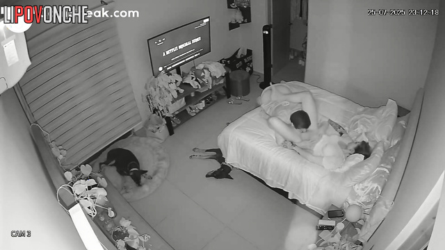 Chubby boyfriend made her amazing orgasm / home tape