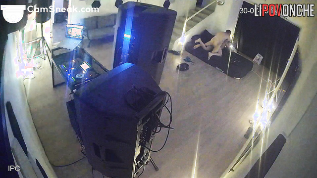 They decided to have a long sex marathon, living room tape