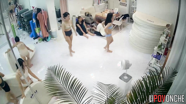 They were dancing and had no idea that their hobby was being watched