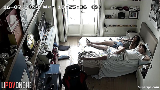 Couple fucked crazy, unaware of hidden onlookers