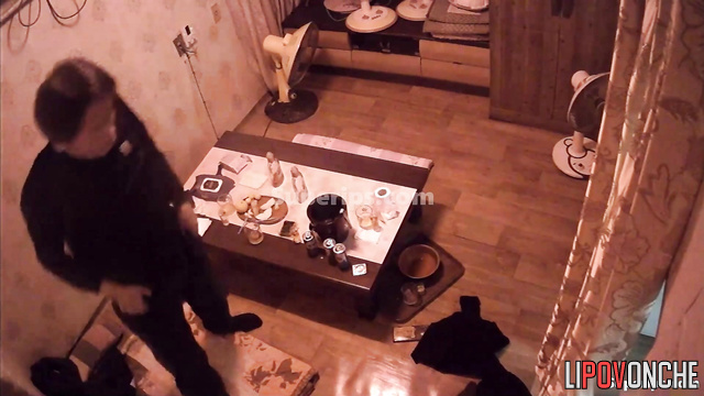Blowjob in the living room (asian man enjoying it)