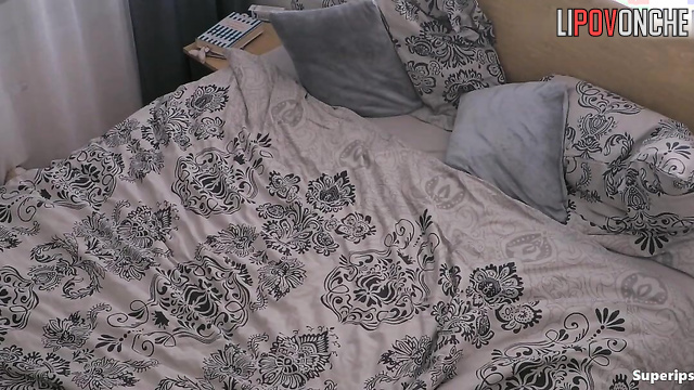 They took a sex toy to bed and didn't use it, bedroom video