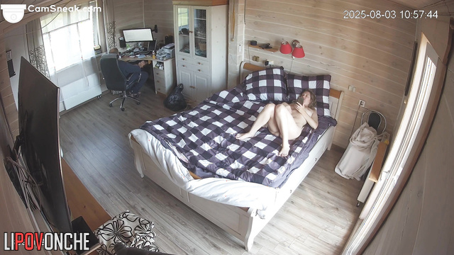 Each of the spouses does their own thing - morning routine
