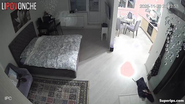 They love to do this with the lights off, spy camera