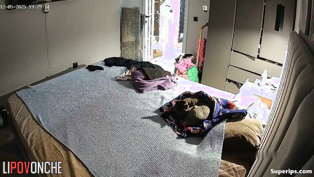 Blonde really wanted to have sex with him so she straddled him