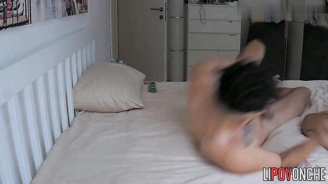 Brunette watching her boyfriend fucking a hot blonde