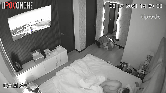 They made vulgar things under the blanket, watch