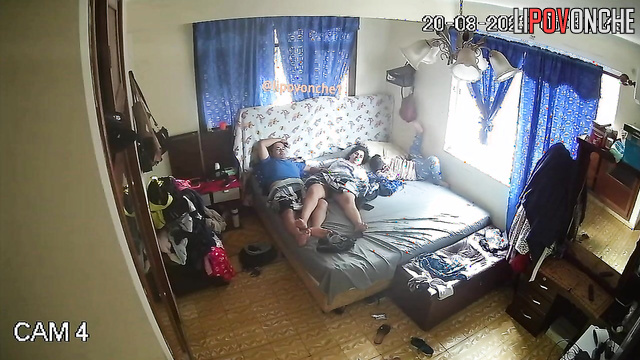 Parents getting dressed for work (morning ruitine), watch