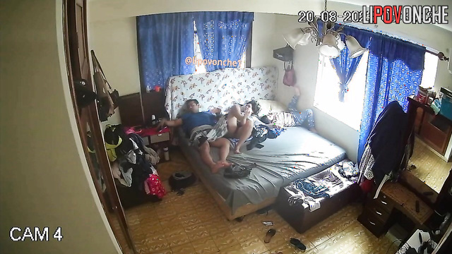 Parents getting dressed for work (morning ruitine), watch