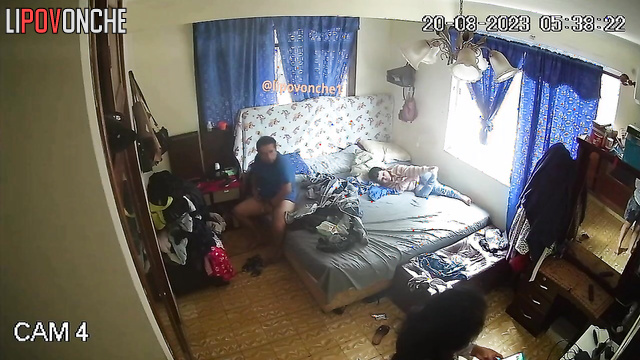 Parents getting dressed for work (morning ruitine), watch