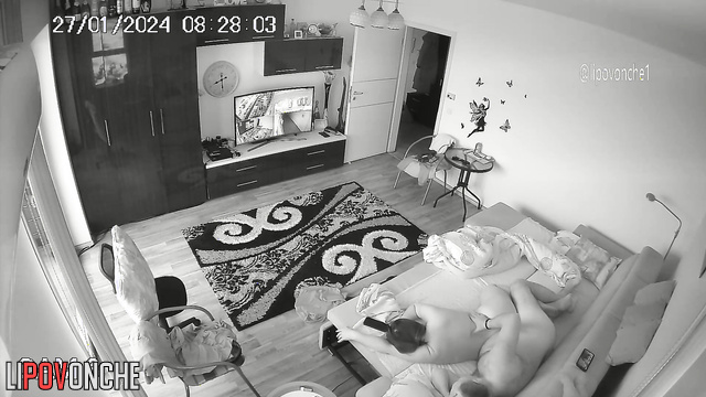 Missionary love instead of tv-watching (hot bedroom video)