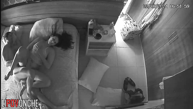 Couple playing their favorite games in the bedroom