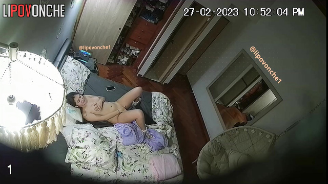 Cute Brunette Uses Phone Sex To Satisfy Her Pussy.
