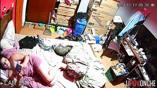 Big beauty woman is going to fun in the bed with her lover