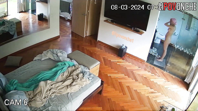 Morning routine from lonely babe (hidden bedroom tape)