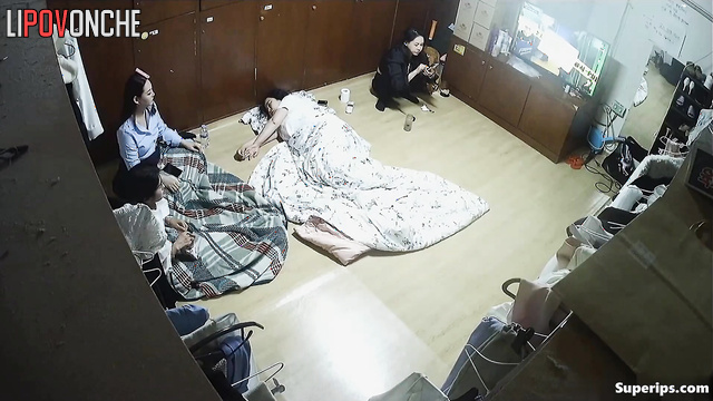 Asian women of different ages live together and have fun too
