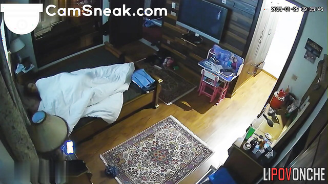 While their relatives are not at home they have total sexy fun together