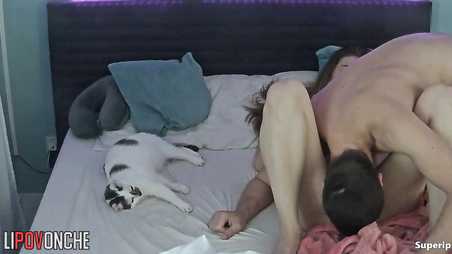 View of his dick makes her so turned on that she plays with vibrator