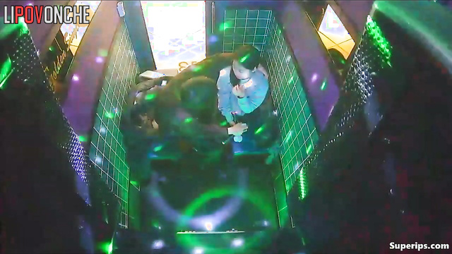 Young Asian couples give each other sexual pleasure in a karaoke room
