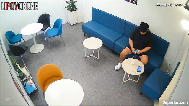 Camera from cafe for private meeting exposed two lovers talking
