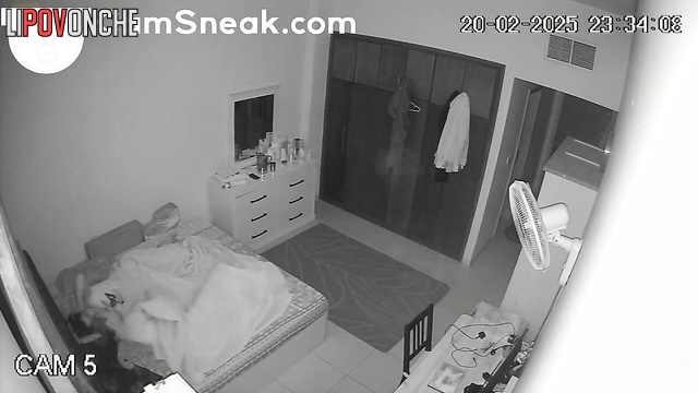 A bald man won't let a pretty brunette fall asleep until they've tried every position