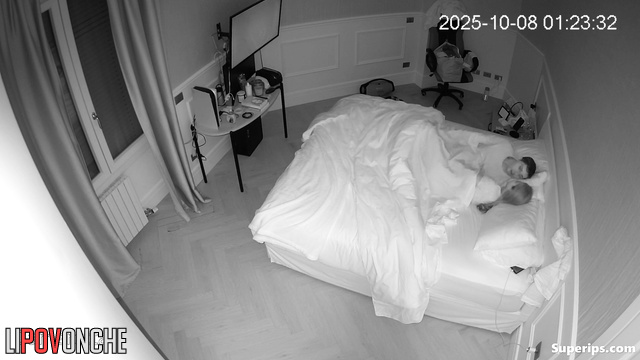 A slender cutie giggles when her tender pussy is licked under the blanket