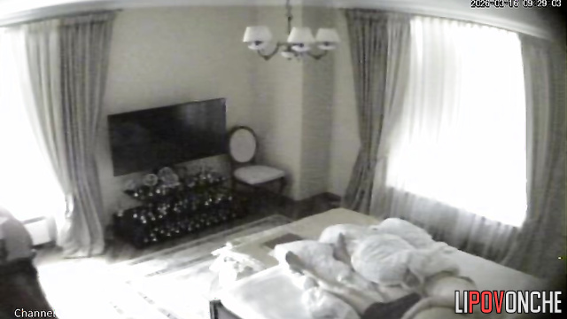 A horny, naked blonde milf gives an older man an amazing blowjob
