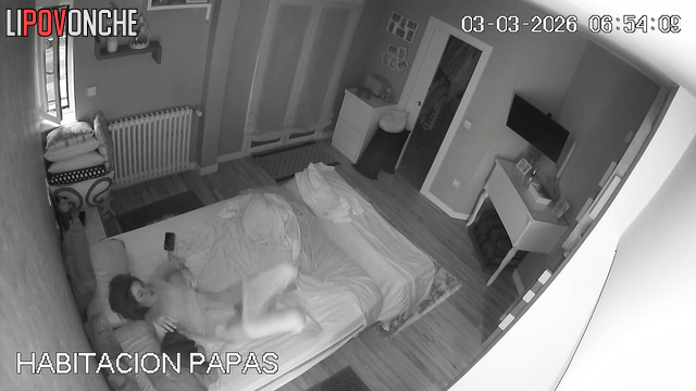 The man gently kisses his wife on the lips while inserting his cock into her vagina
