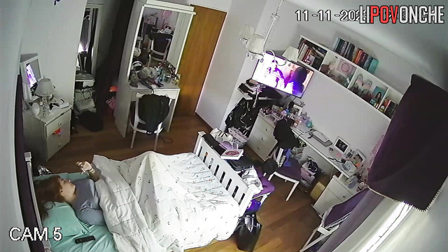 After a intense orgasm, the cutie licks her fingers, which had been inside her vagina