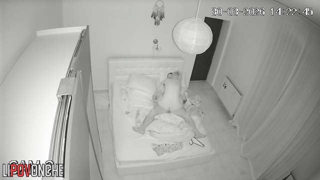 The lustful wife immediately gets into the 69 position with her husband