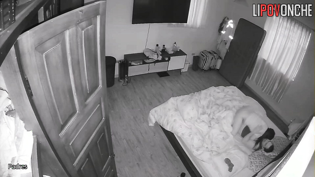 Husband was unexpectedly awakened by horny wife for hot sex