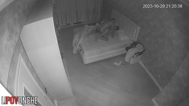 The girl was awakened by her husband's tender kisses and his fingers in her vagina