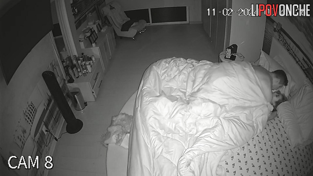 A horny wife with a hairy pussy finds a condom for her husband