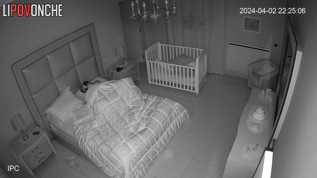An aroused husband can't fall asleep until he has fucked his sexy wife