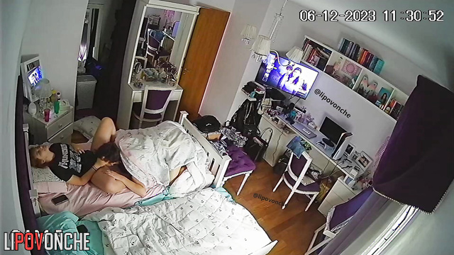 Tender sex between redhead sister and her brother
