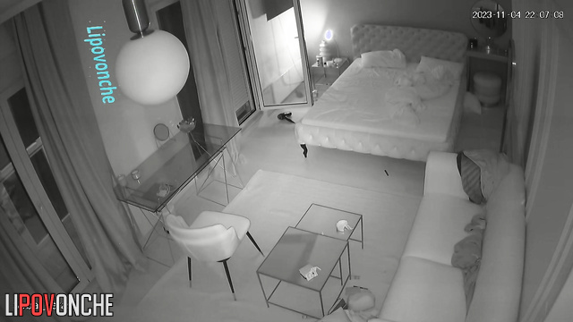 Couple wants to fuck, but their friend doesn't get hint & stays in the room