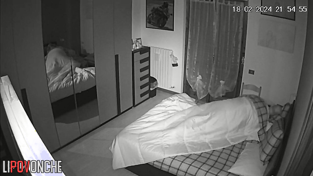 Stepdaddy forces to fuck his stepdaughter who just wanted to sleep