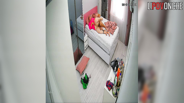She's just relaxing, but her hubby can't stop fucking her in two positions