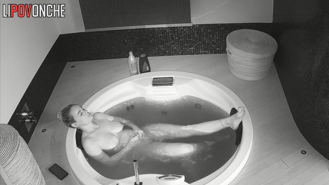 Husband installed spy camera in the jacuzzi to watch his naked wife