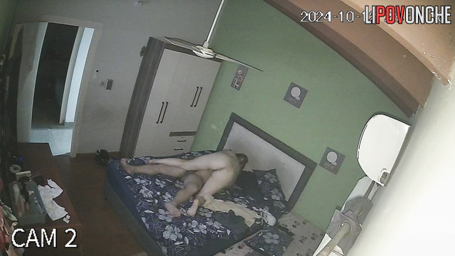 Girl sucks her man's cock during television program