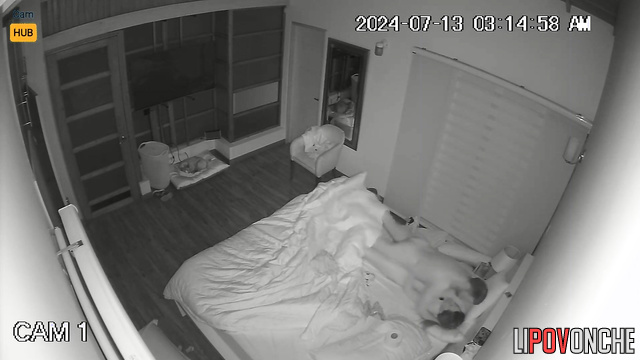Man surprises his sleeping wife with a quality missionary fuck