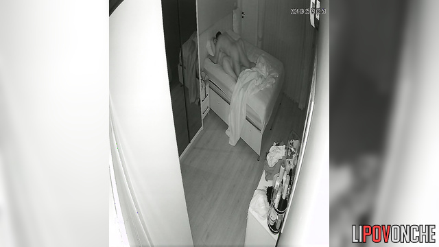 Plus-size woman gets very bored during sex and waits for her husband to cum
