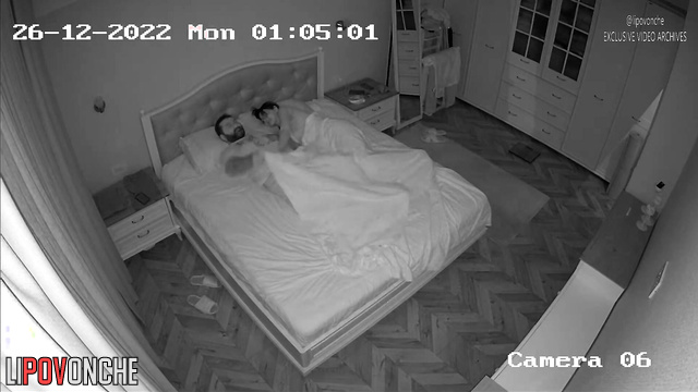 Relaxing blowjob after hard working day - spy camera
