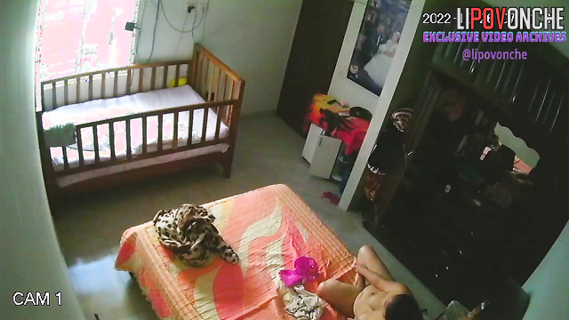 Excited husband licks his fat wife's hairy pussy and calmly fucks her